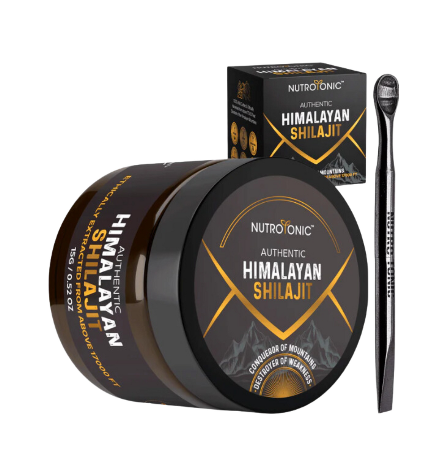 Shilajit Auténtico Puro del Himalaya