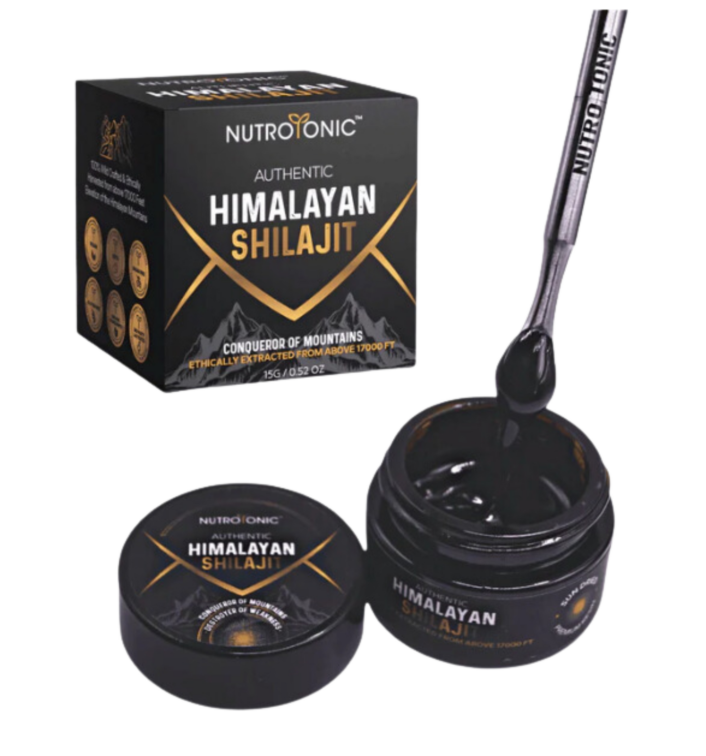 Shilajit Auténtico Puro del Himalaya